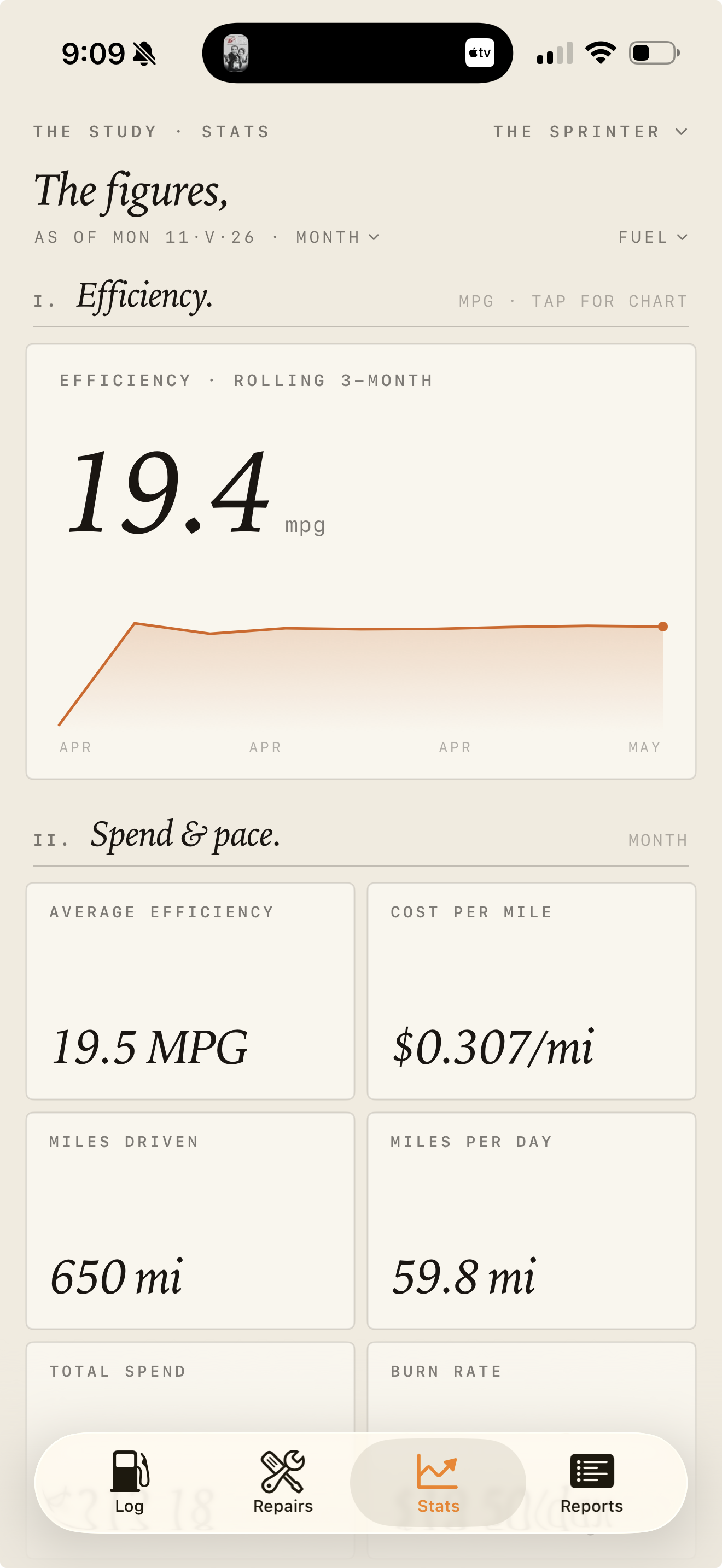 Philip: Fuel Log — screenshot 2